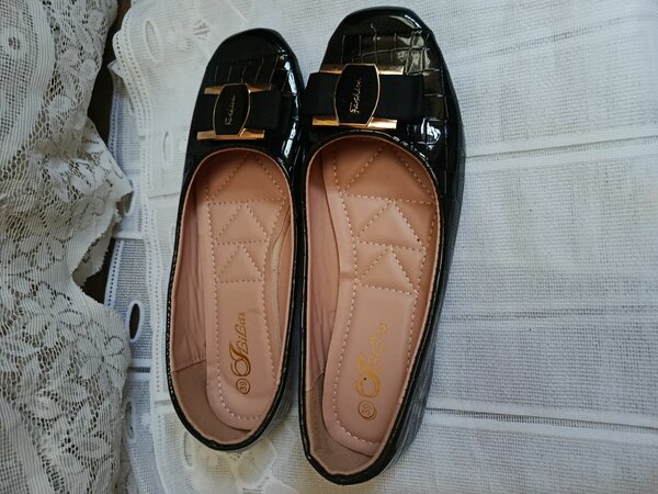 Chaussures plats noires