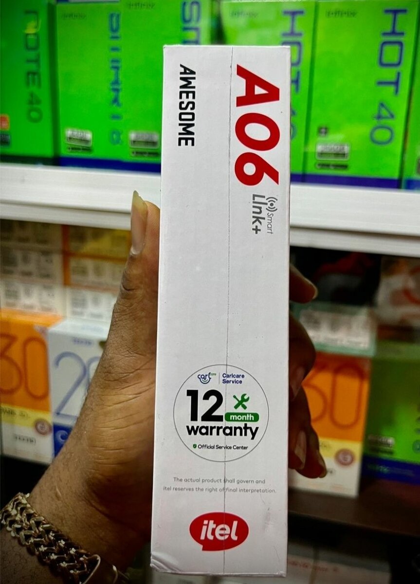 Itel A06 Smartphone 4GB RAM