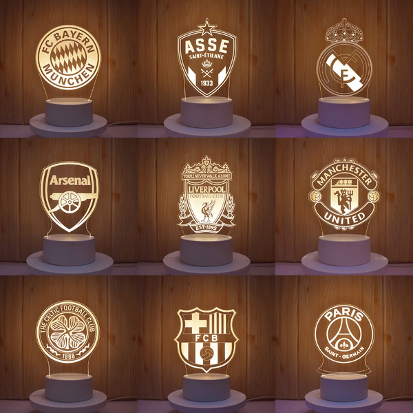 Lampe LED 3D décorative