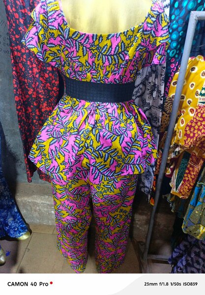 Combinaison colorée femme