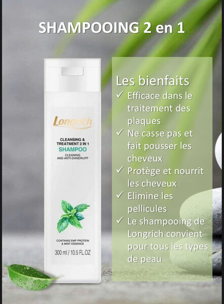 Shampooing 2 en 1 Longrich