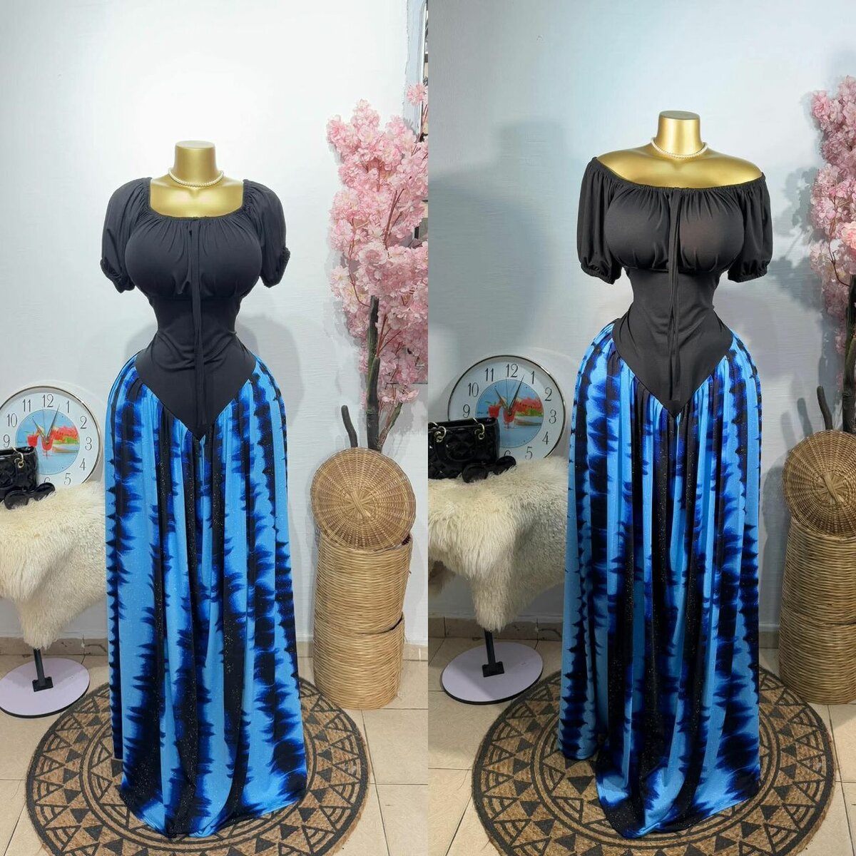 Robe Maxi Bohème Élégante