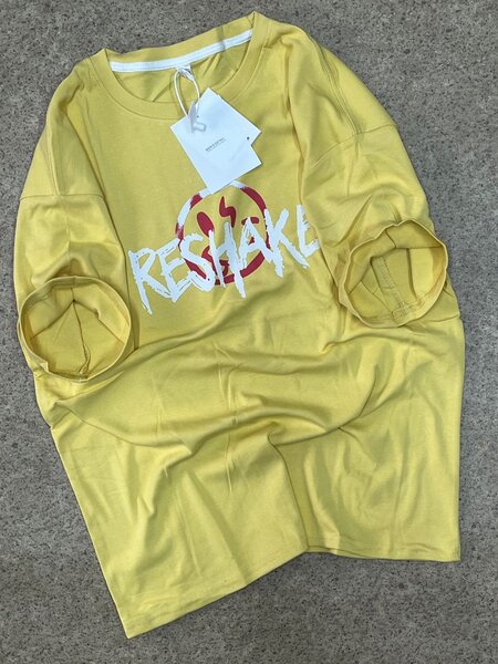 T-shirt jaune Reshake