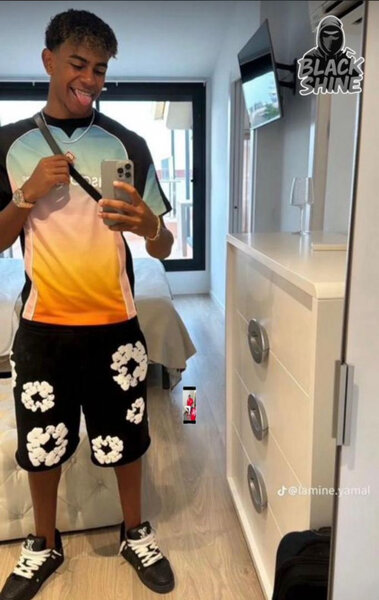 T-shirt dégradé tendance