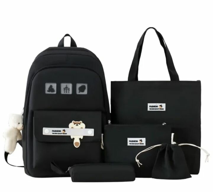 Ensemble 5-en-1 Sac à Dos