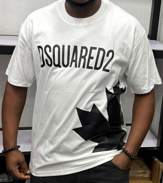 T-shirt Dsquared2 blanc homme
