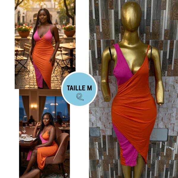 Robe élégante en jersey