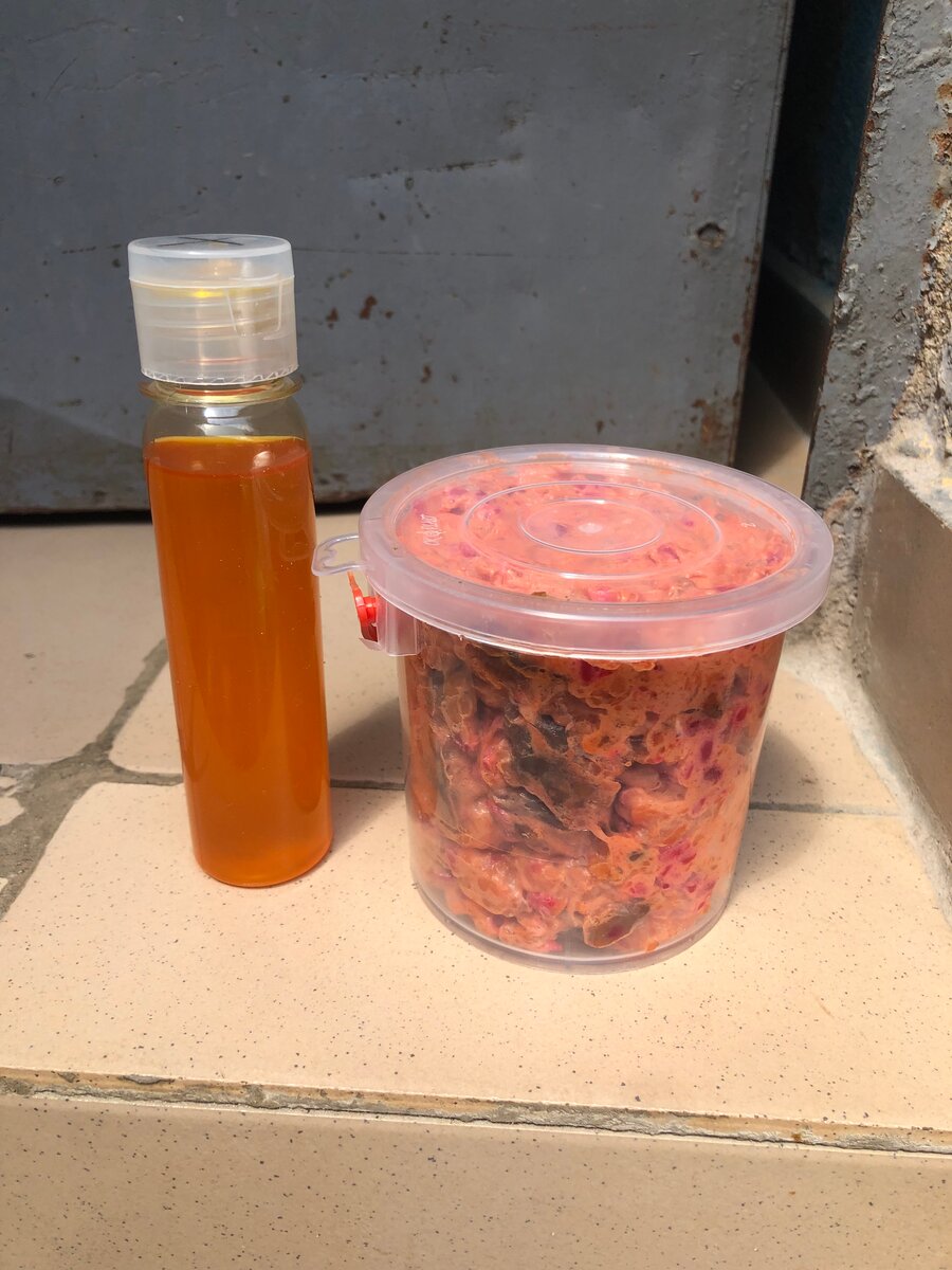 Savon et huile de corps