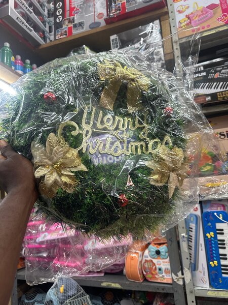 Couronne de Noël décorative