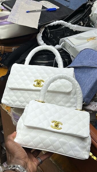 Sac en cuir matelassé élégant