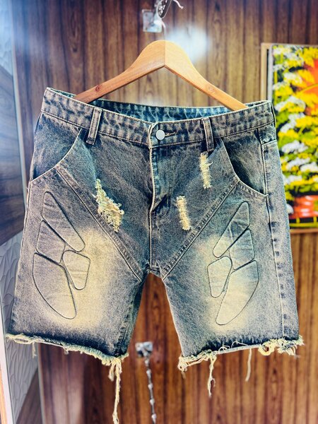 Shorts en jean décontractés