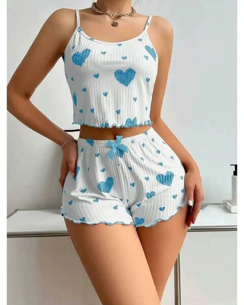 Ensemble Pyjama Femme Cœur