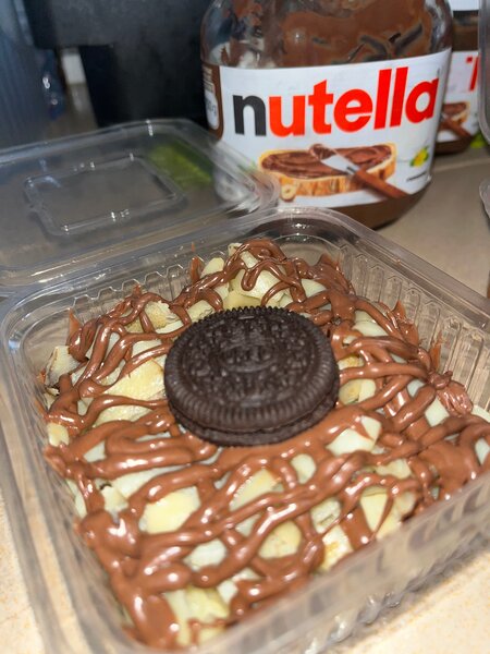 Crêpes au Nutella Oreo