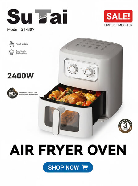 Friteuse à Air ST-807 2400W