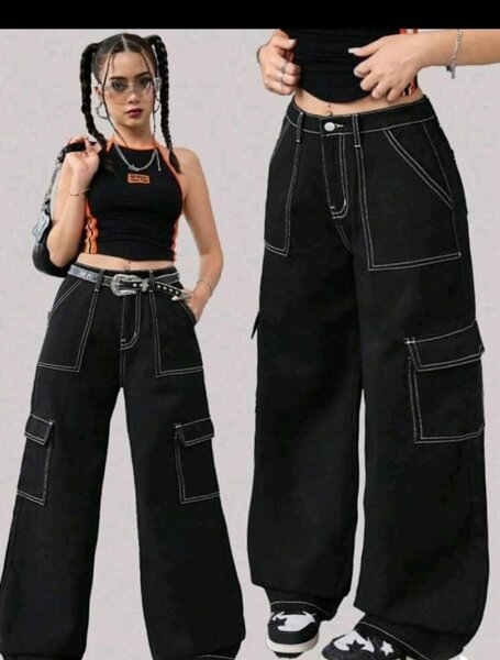 Pantalons Cargo Urbain Noir