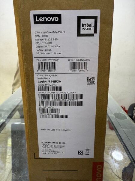 Lenovo Legion 5 16IRX9