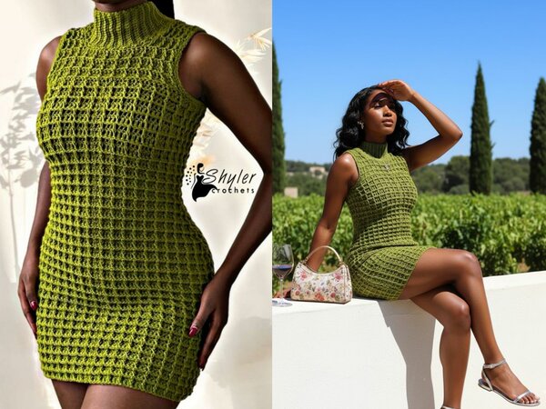 ROBE TRICOTÉE  Élégante