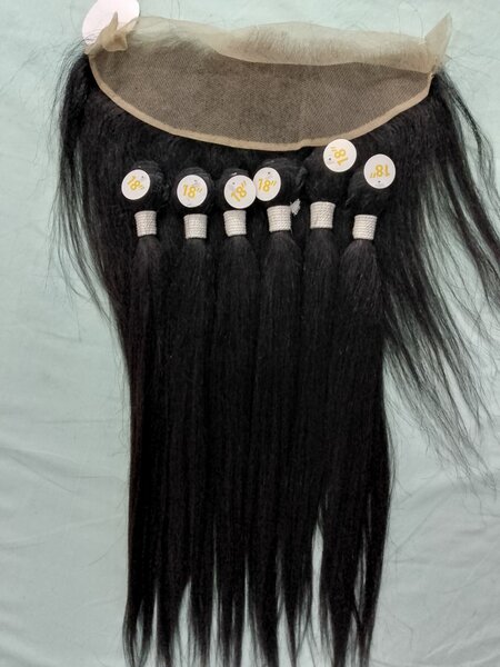 Extensions cheveux naturels noirs