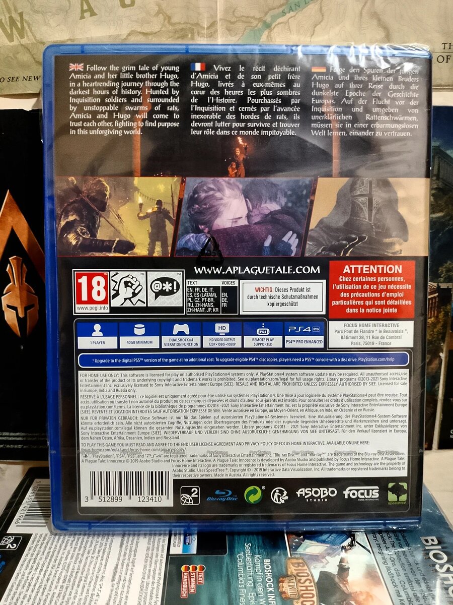 CD PS4 A Plague Tale