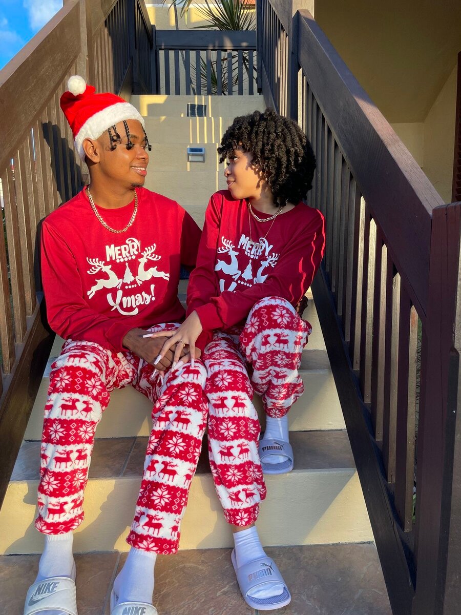 Pyjamas de Noël assortis