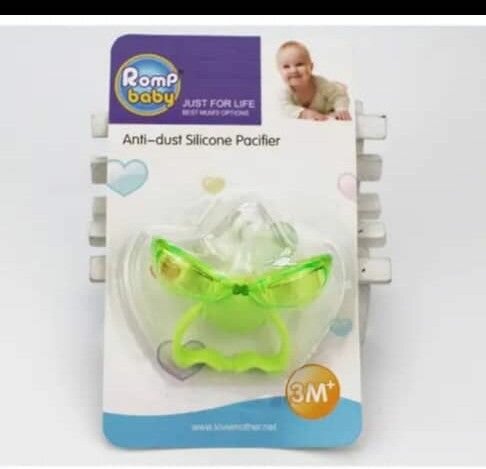 Sucette silicone anti-poussière