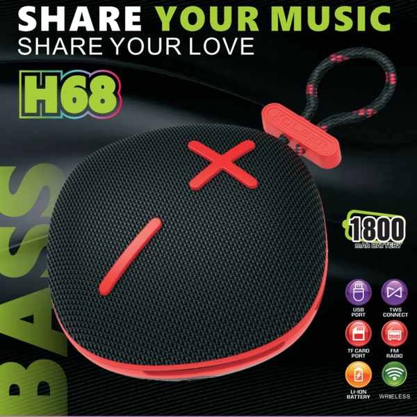 Enceinte Bluetooth Portable H68