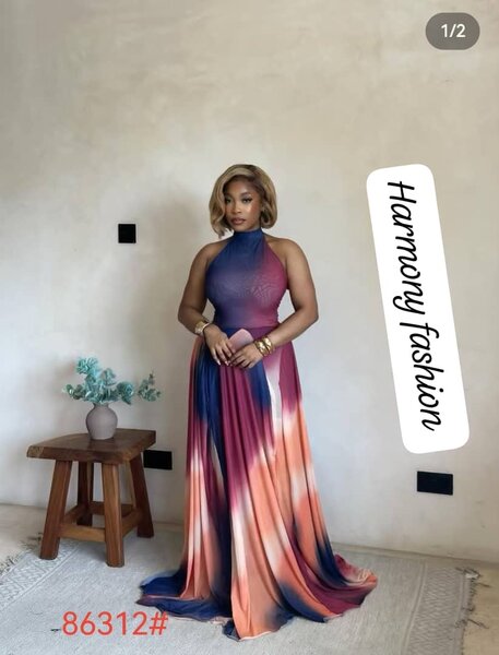 Robe élégante dégradée