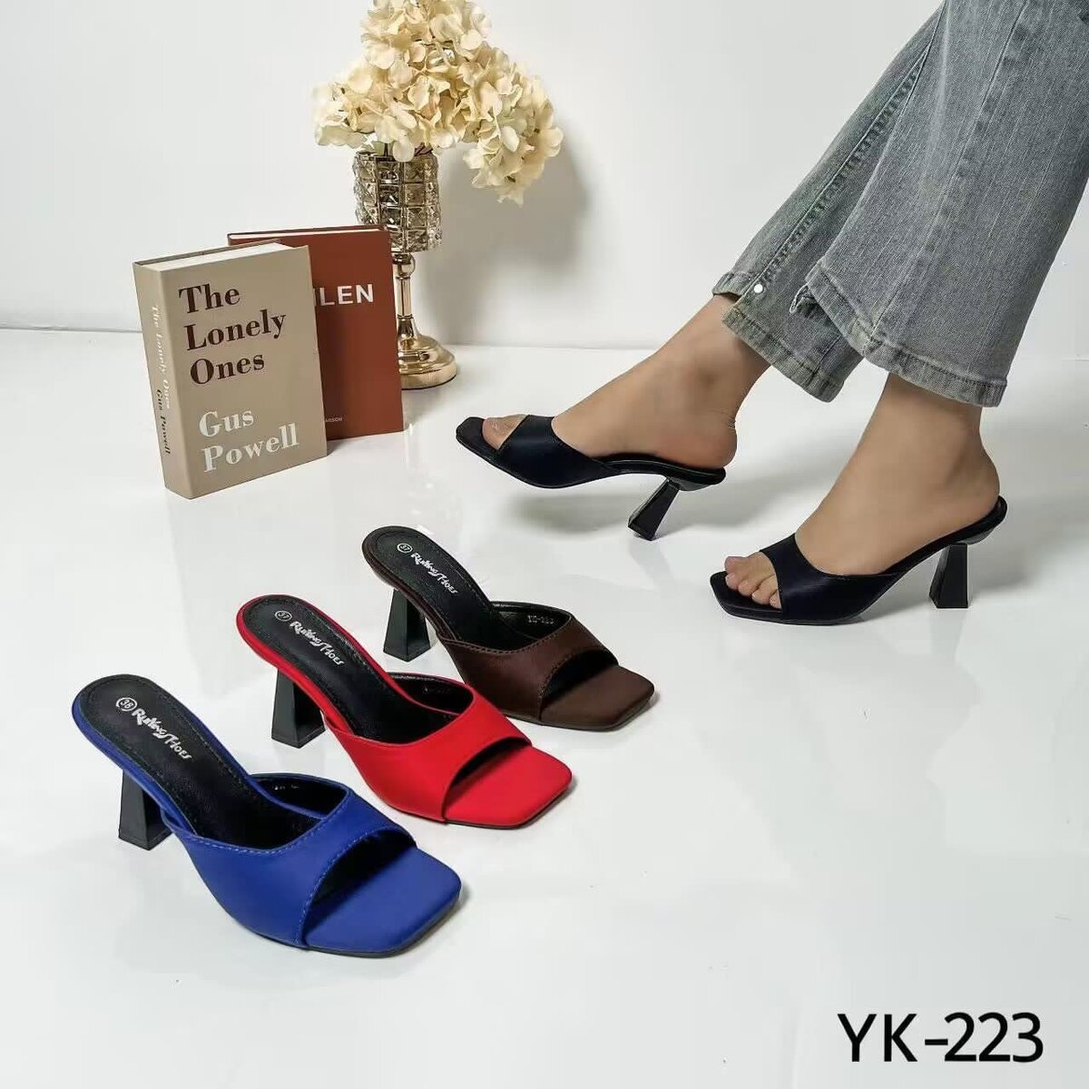 Sandales à talons élégantes