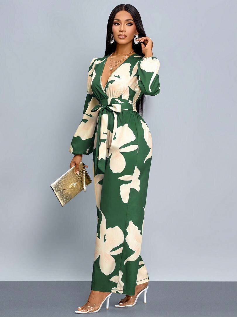 Robe Maxi Fleurie Élégante