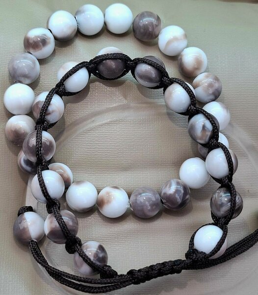 Bracelet en perles naturelles