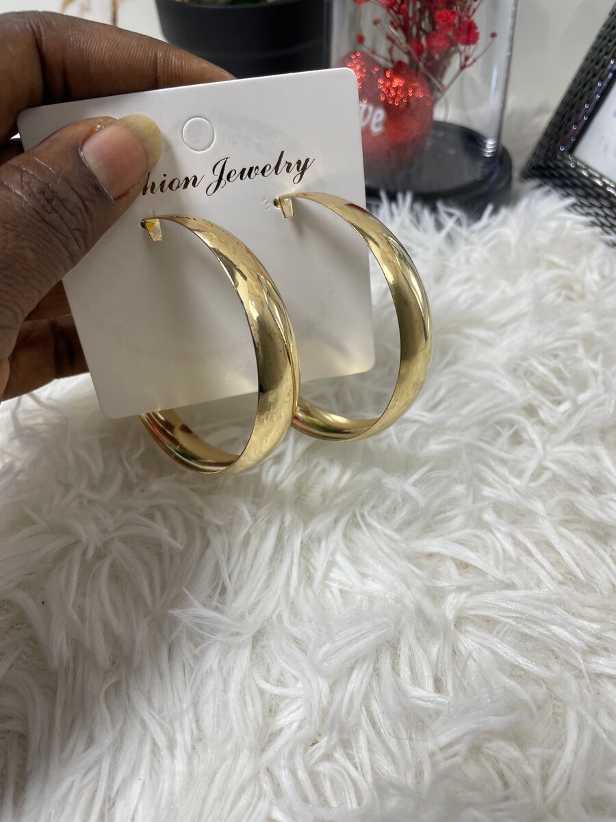 Boucles Créoles Dorées