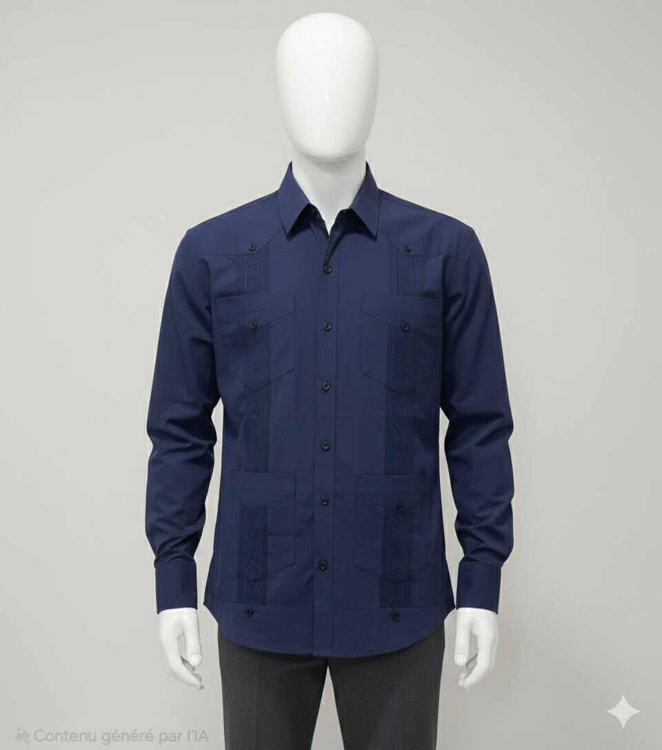 Chemise Guayabera Classique Homme