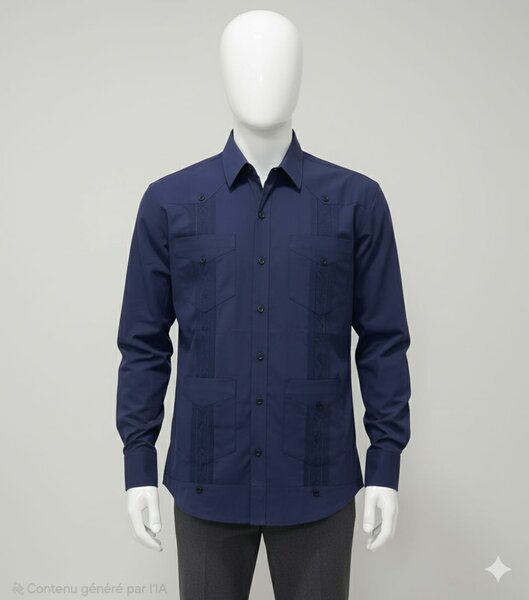 Chemise Guayabera Classique Homme