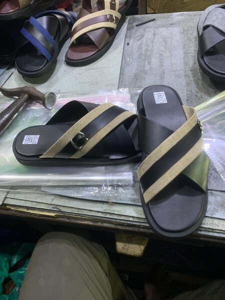 Sandales en cuir pour hommes