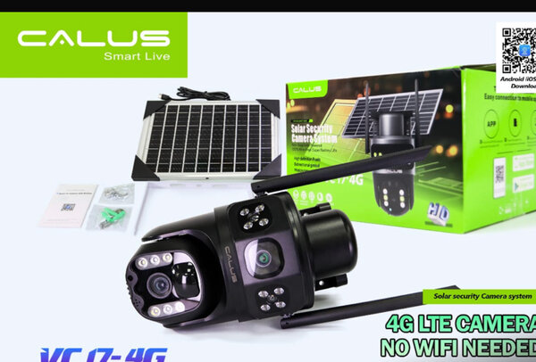 Caméra de sécurité 4G solaire