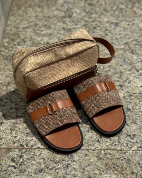 Sandales tissées élégantes