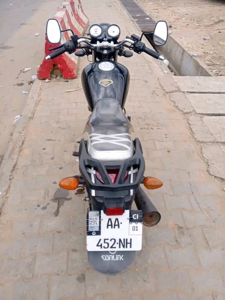 Moto Sonlink 125cc Noir