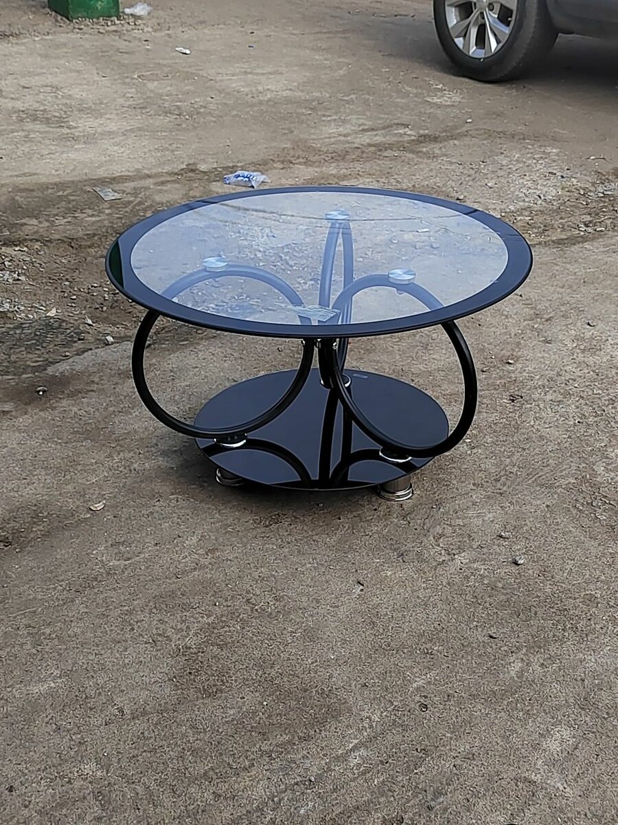 Table basse en verre moderne