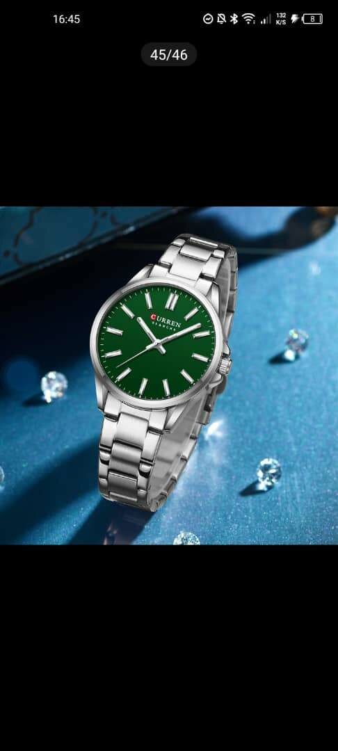 Montre homme Curren acier inoxydable