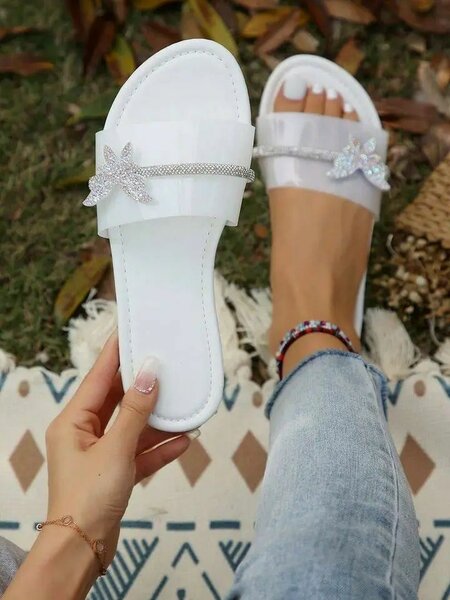 Sandales Blanches Élégantes