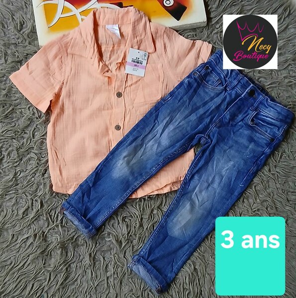 Robe rayée enfant 8-10 ans