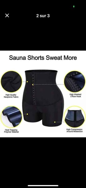 Shorts Minceur Sauna Femme