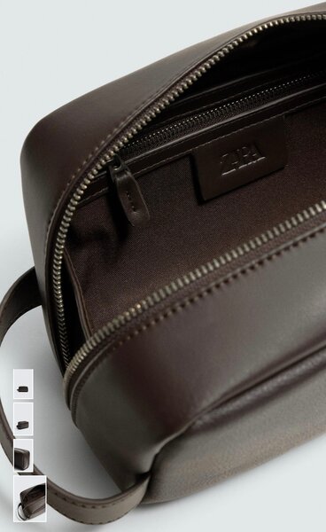 Leather Toiletry Bag