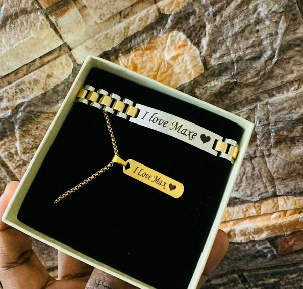 Bracelet personnalisé "I Love Max"