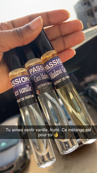 Extraits de parfum Passion