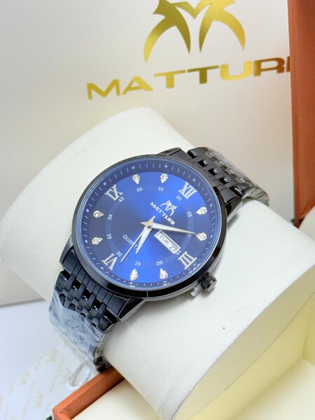 Montre homme Metturi bleu