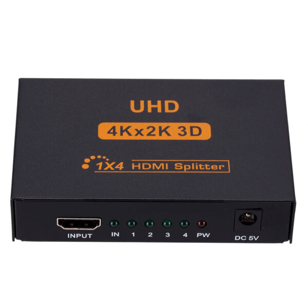 Répéteur HDMI UHD 4K 1x4