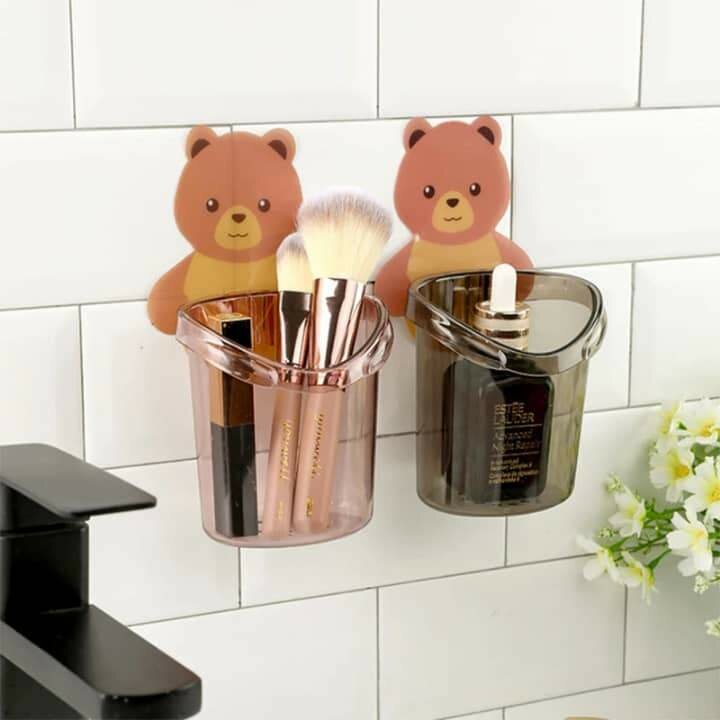 Porte-brosses à dents muraux