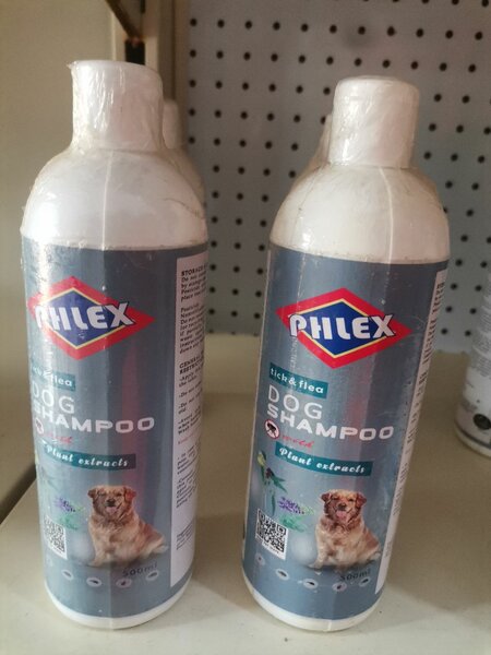Shampoo anti-puces pour chiens