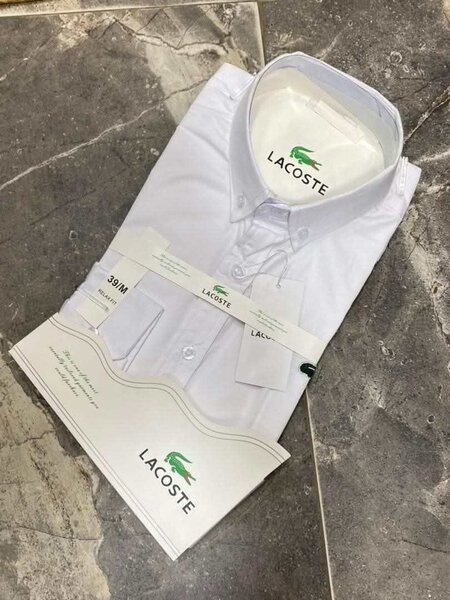 Chemise Lacoste en coton